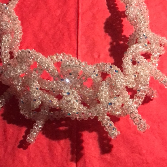 Rare Authentic Swarovski Aurora Champagne Collar Large. - Picture 6 of 15